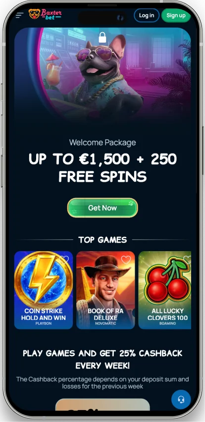 BaxterBet app